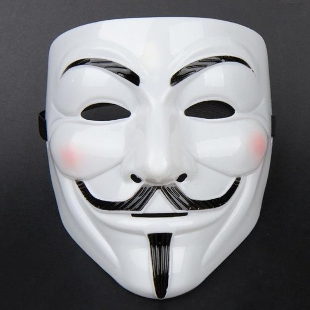 NEW NOVELTY COSTUME MASK VENDETTA FAWKES ANONYMOUS